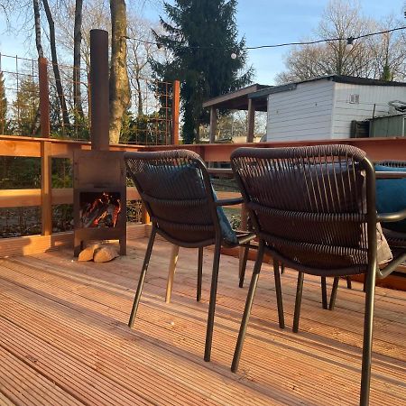 Luxe Chalet Hoenderloo Airco, Netflix - Recreation Only エクステリア 写真