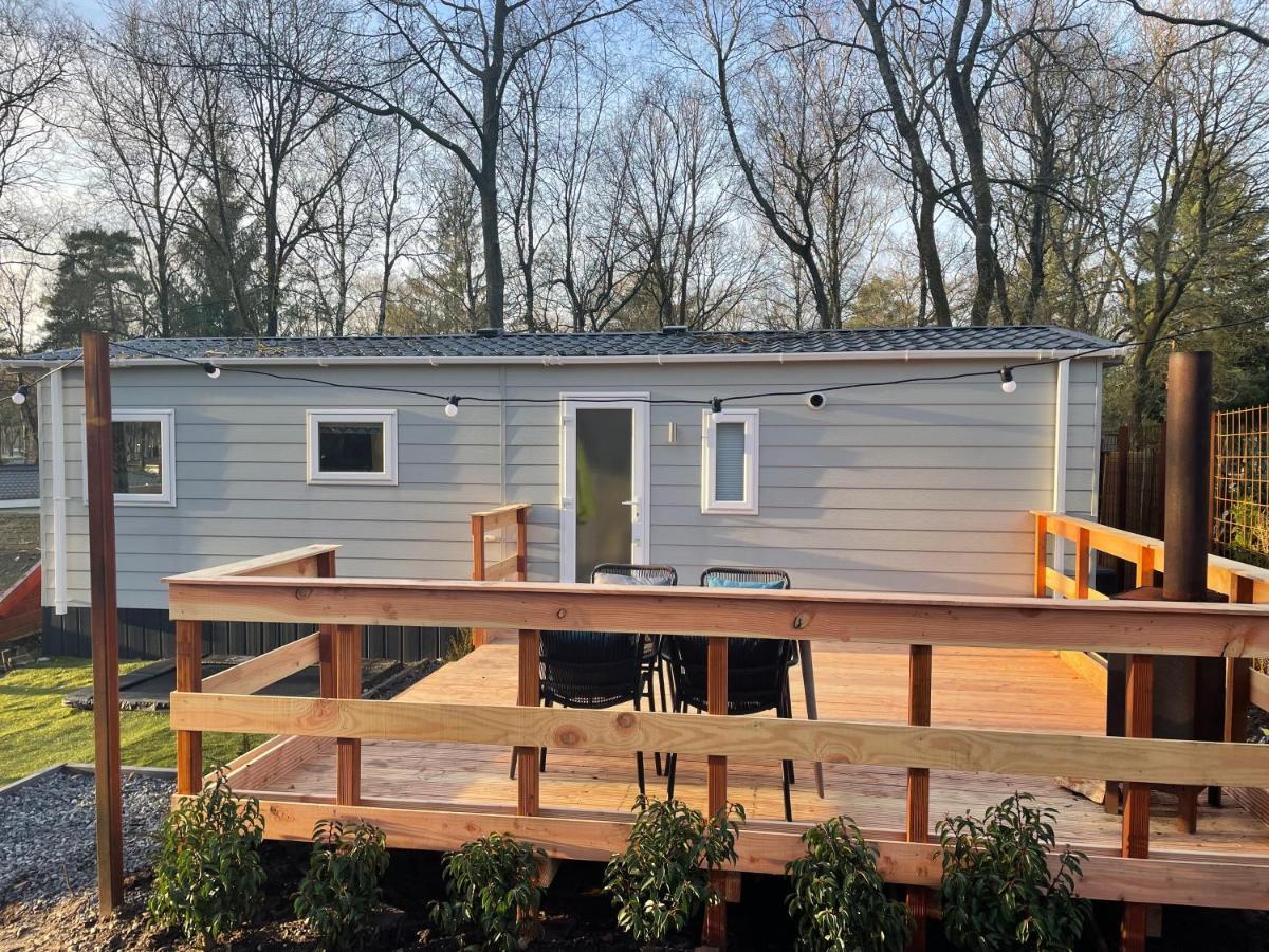 Luxe Chalet Hoenderloo Airco, Netflix - Recreation Only エクステリア 写真